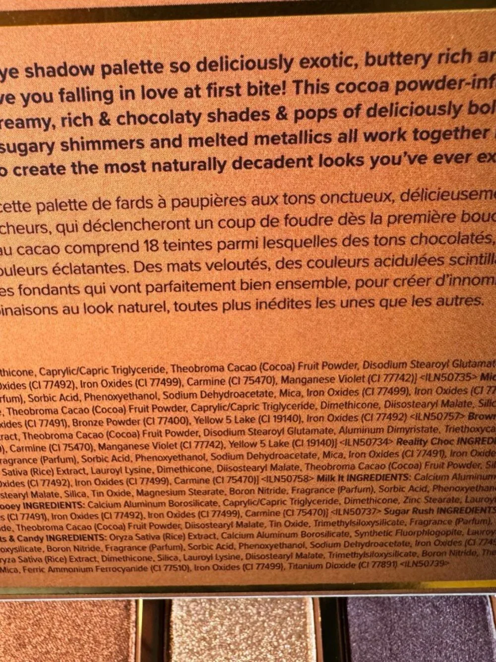 TOO Faced Better than Chocolate Eye Shadow Palette. New in Box